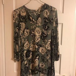 Floral tunic